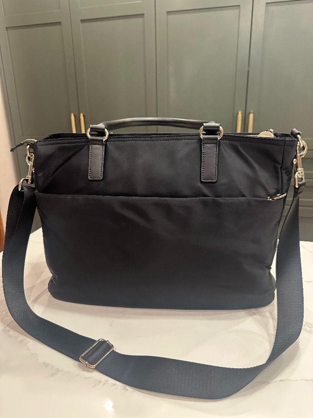 LO&SONS Black Brookline Laptop Bag